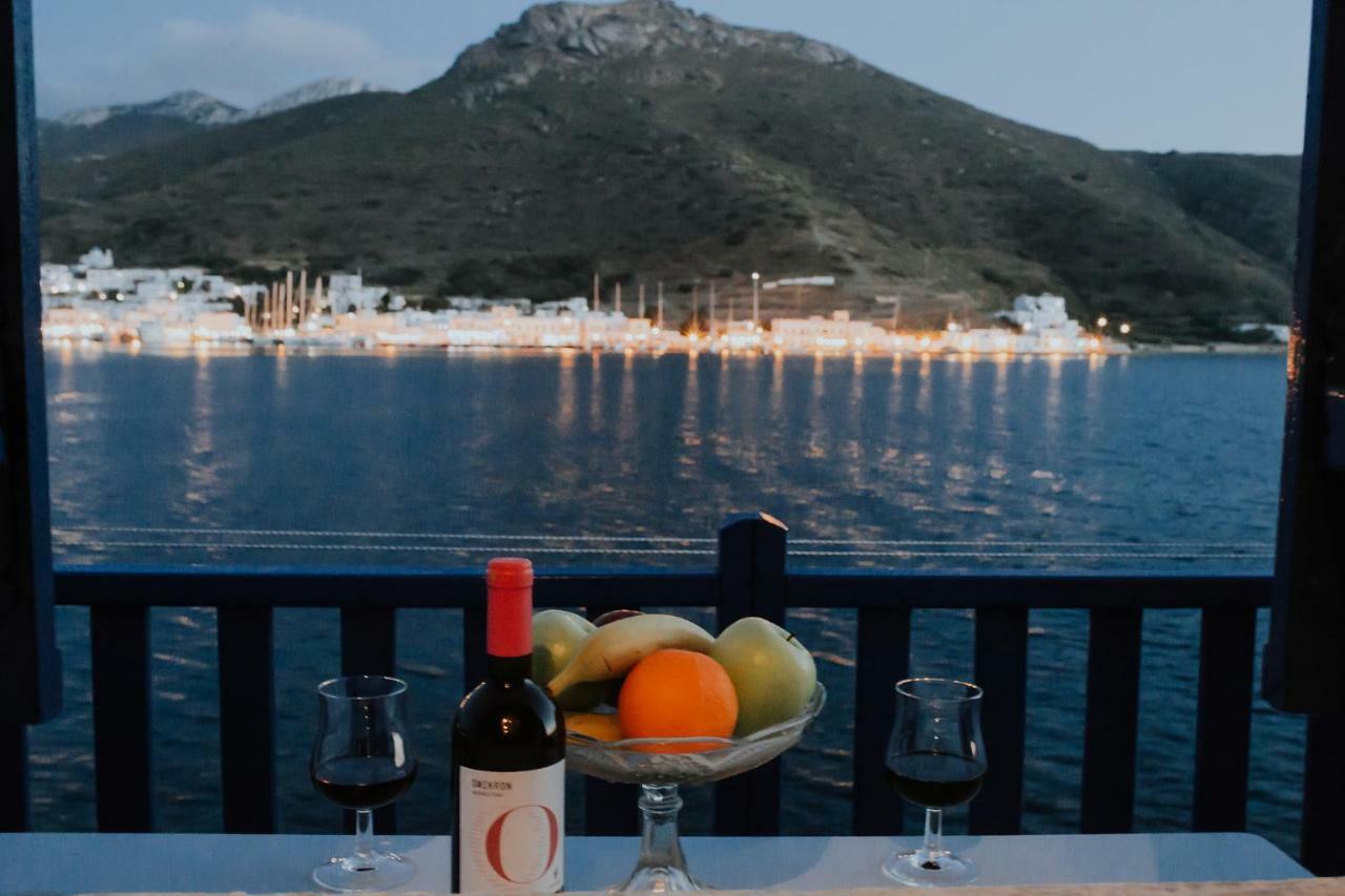 Amorgis Seaside Villa Aegiali Bagian luar foto