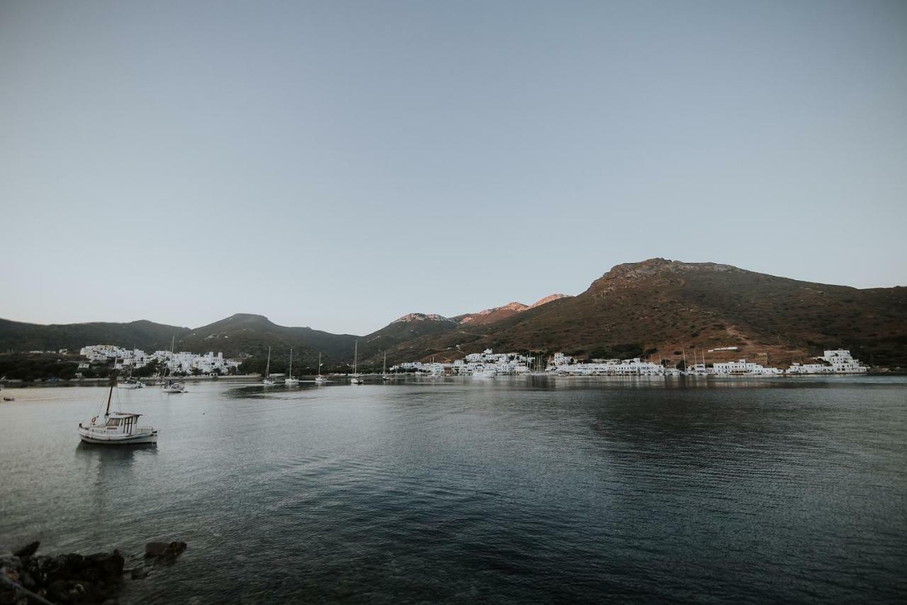 Amorgis Seaside Villa Aegiali Bagian luar foto