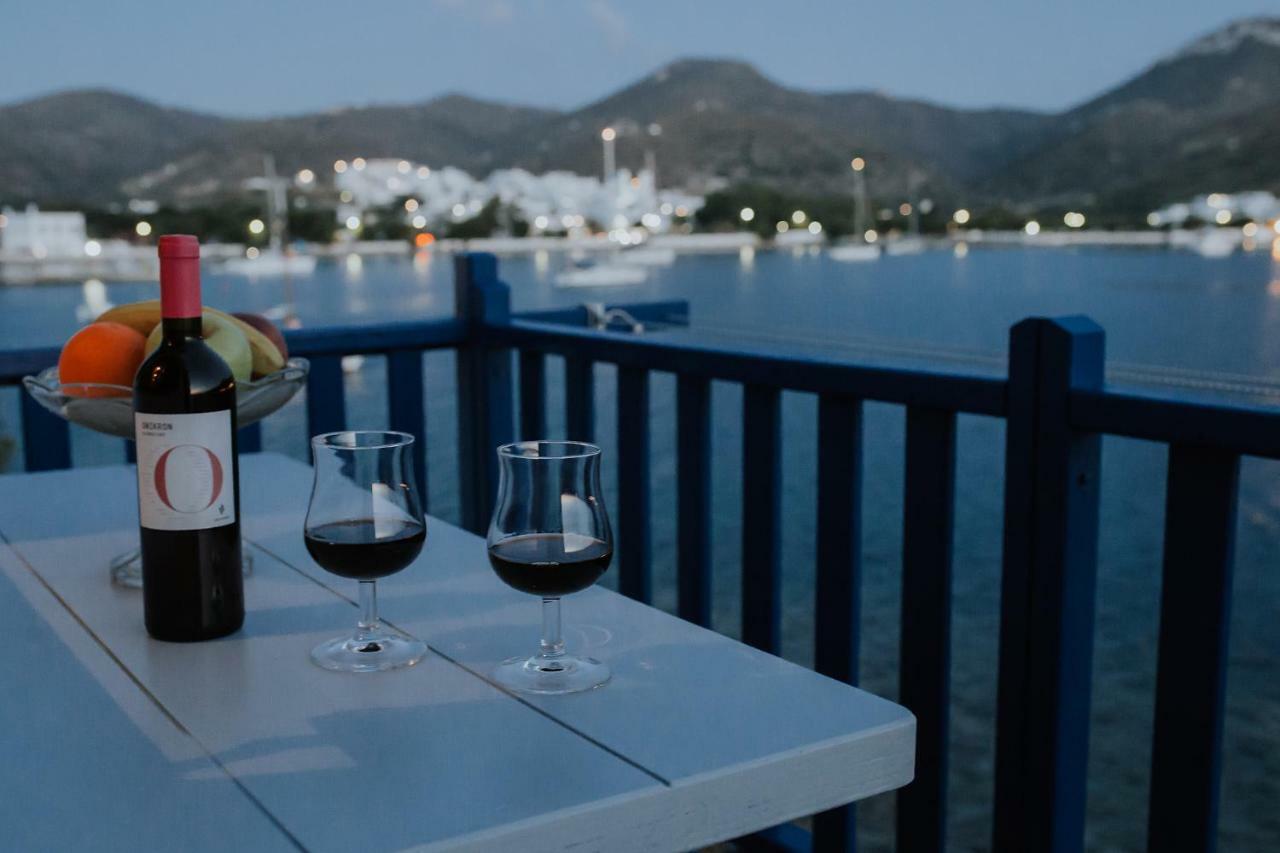 Amorgis Seaside Villa Aegiali Bagian luar foto