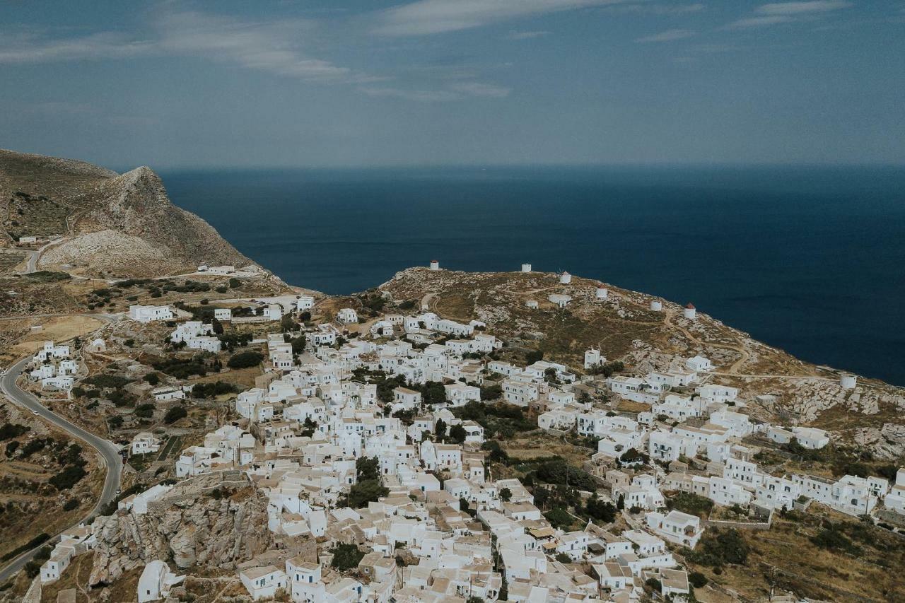 Amorgis Seaside Villa Aegiali Bagian luar foto